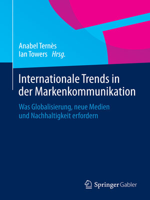 cover image of Internationale Trends in der Markenkommunikation